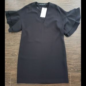 Zara NWT mini black dress